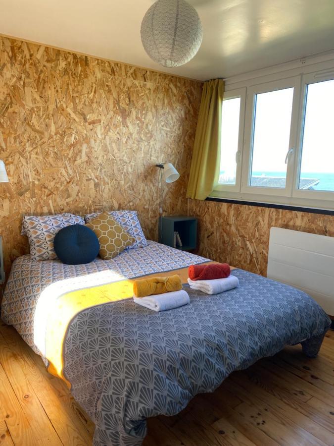Aster - Apt 2/4 Personnes - Vue Mer Woignarue Exteriör bild